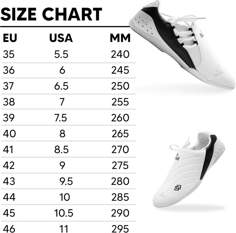 Dae Do Taekwondo Shoes “KIX” - Microfiber Outer Layer, Rubber Outsole, Lightweight and Elastic Design for Comfortable Taekwondo Training - Image 2